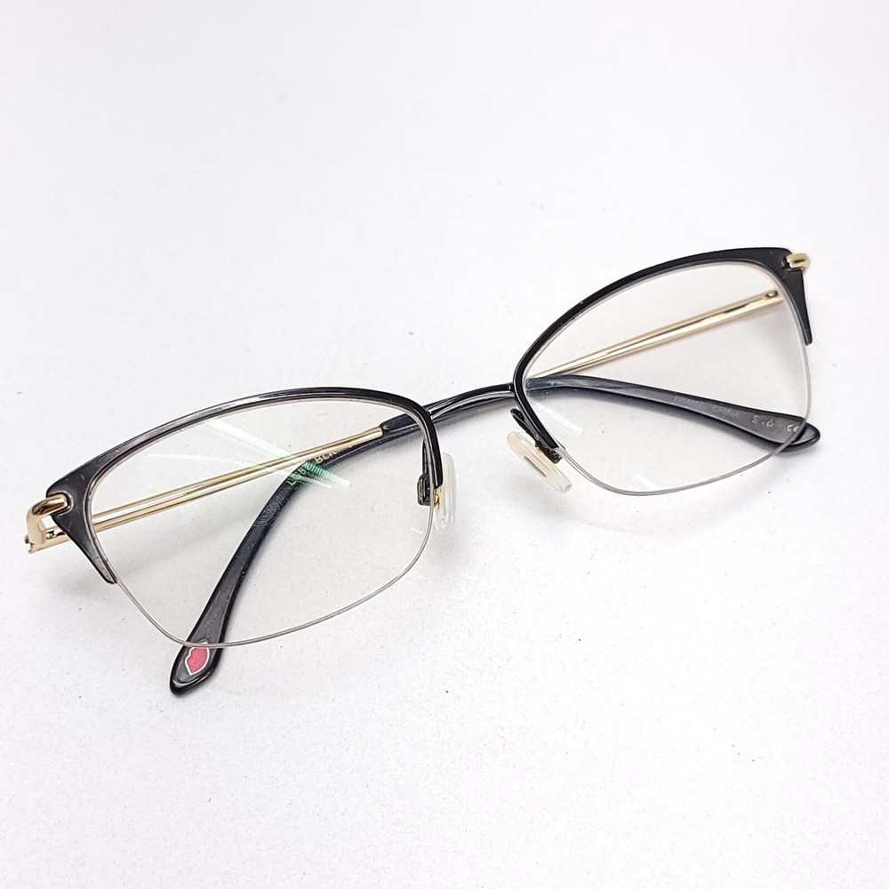 Lulu Guinness Eyeglasses‎ Eye Glasses Frames LG87 BLK 52-17-135